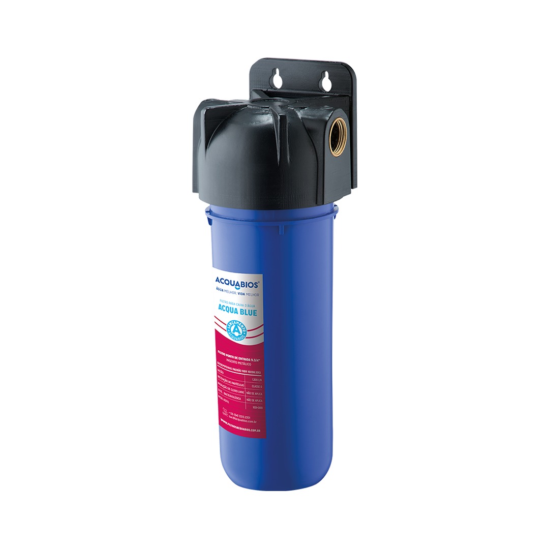 FILTRO ACQUABIOS - ACQUA BLUE + REFIL 9 POL BRINDE